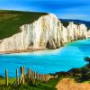 Dover White Cliffs paint by number