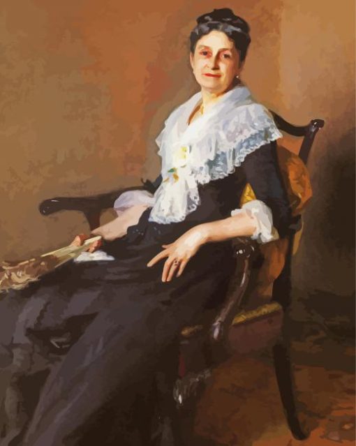 Elizabeth Allen Marquand By Sargent paint by numbers