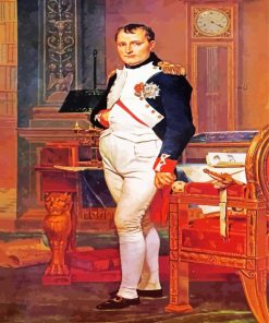 Emperor Napoleon paint by number