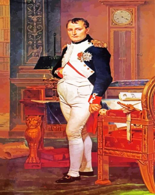 Emperor Napoleon paint by number