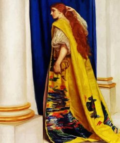 Esther By John Everett Millais paint by numbers