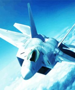 F22 Raptor paint by numbers