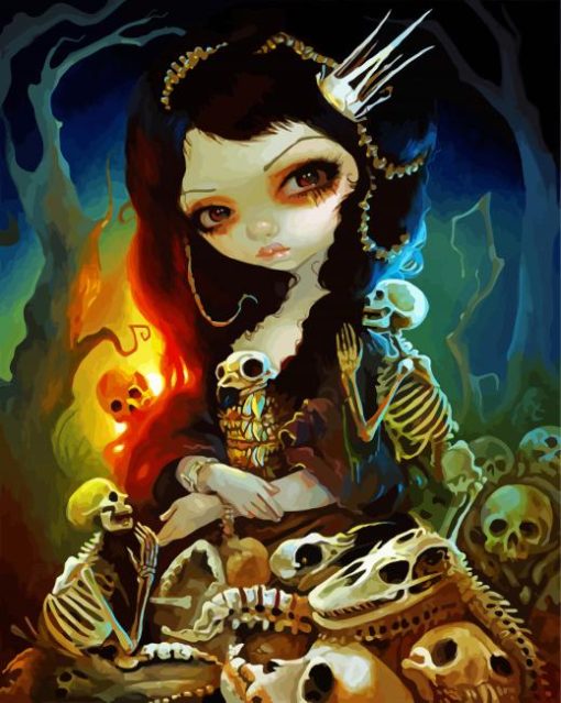 Fairy The Art of Jasmine Becket Griffith Strangeling paint by number