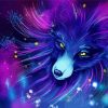 Fantasy Fox Art paint by numbers