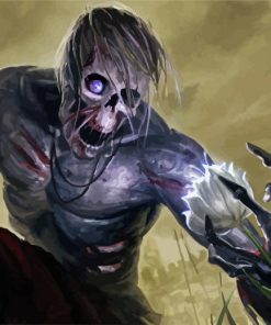 Fantasy Undead paint by numbers