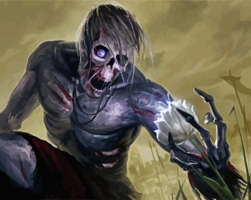 Fantasy Undead paint by numbers