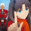 Cute Fate Stay Night Characters paint by numbers