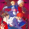 Fate Stay Night Video Games paint by numbers