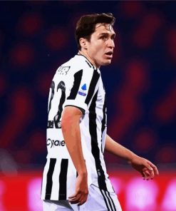 Federico Chiesa paint by numbers