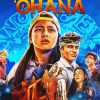 Finding Ohana Movie Poster paint by numbers