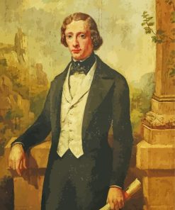 Frederic Chopin Portrait paint by number