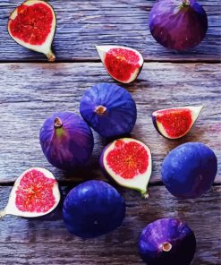 Fresh Figs Fruit paint by numbers