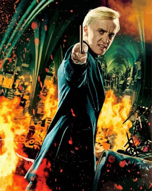 Harry Potter Draco paint by number