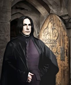 Harry Potter Severus paint by number