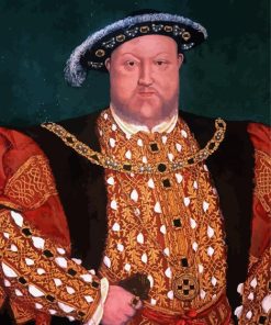 Henry VIII Tudor England paint by number