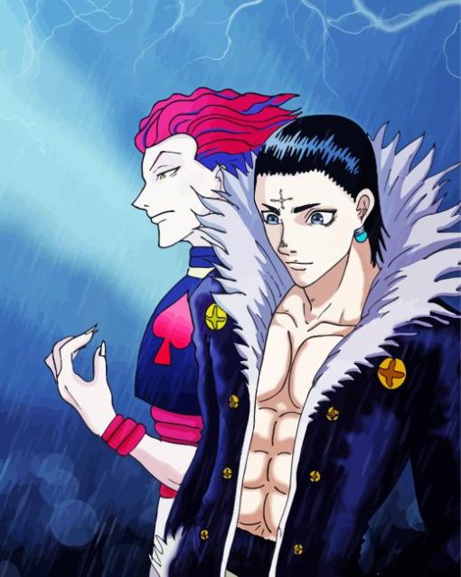Hisoka And Chrollo Lucilfer paint by number