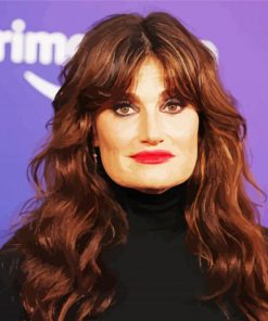 Idina Menzel Actress paint by numbers