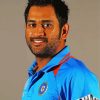 Indian Cricketer Dhoni paint by number