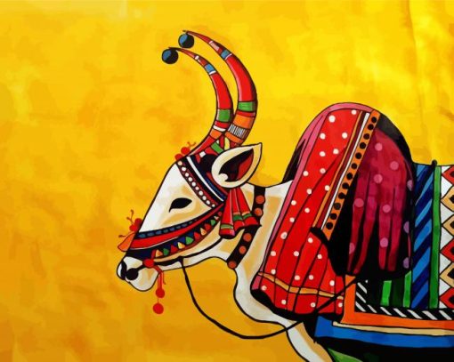 Indian Ox paint by number