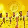 Indiana Pacers Team paint by number