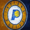 Indiana Pacers Club Logo paint by number
