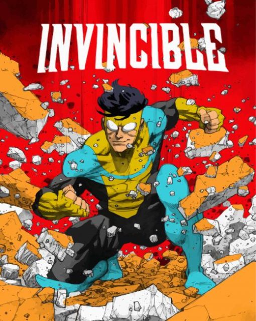 Invinsible Hero Adventure paint by number