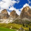 Italy Dolomites Mountains paint by number