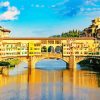 Italy Ponte Vecchio paint by number