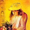 Jeanne Portrait Camille Pissarro Art paint by number
