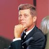 John F Kennedy President paint by number