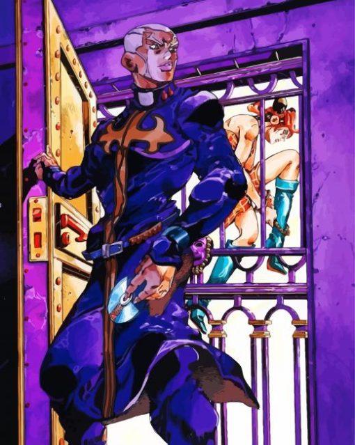 Jojos Bizarre Adventure Pucci paint by numbers