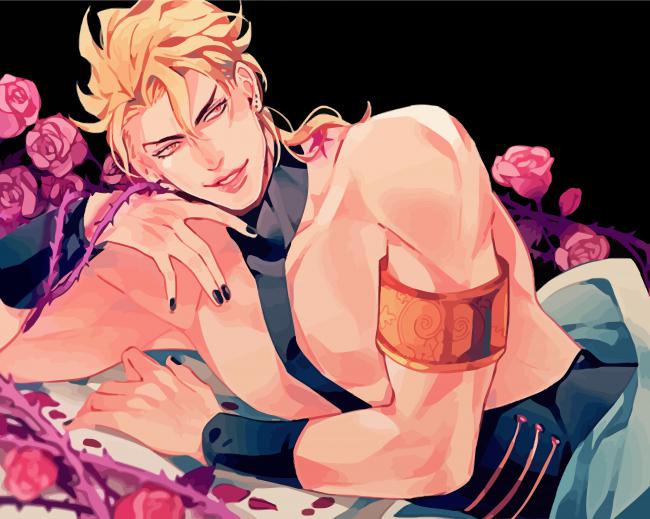 Dio Brando Paint By Numbers - PBN Canvas