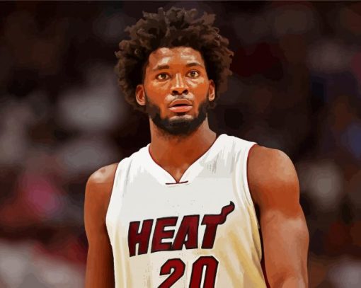Justise Winslow Basketball Player paint by numbers