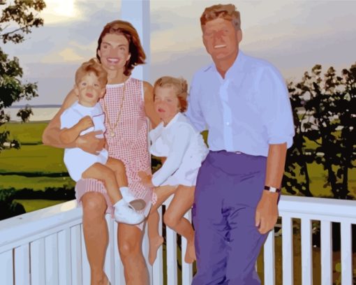 Kennedy Family paint by number