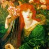 La Ghirlandata By Rossetti paint by numbers