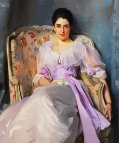 Lady Angnew Of Lochnaw By Sargent paint by numbers