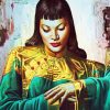 Lady From The Orient Vladimir Tretchikoff paint by number