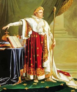 Leader Napoleon Bonaparte paint by numbers