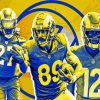 Los Angeles Rams American Team paint by numbers