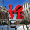 Love Sculpture Philadelphia paint by number