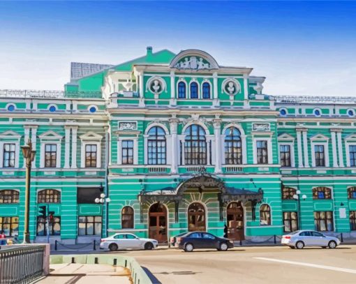 Mariinsky Theatre Russia paint by numbers