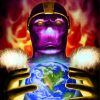 Marvel Baron Zemo paint by number