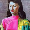 Miss Wong Tretchikoff Art paint by number