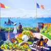 Monet Garden At Sainte Adresse paint by numbers