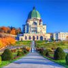 Montreal Saint Josephs Oratory Of Mount Royal paint by numbers