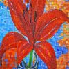 Mosaic Lily paint by number
