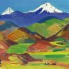Mount Ararat By Saryan paint by number