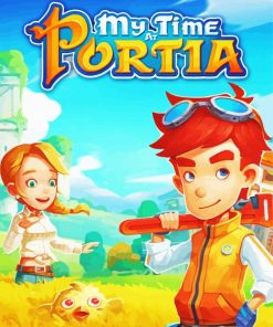 My Time At Portia Game paint by number