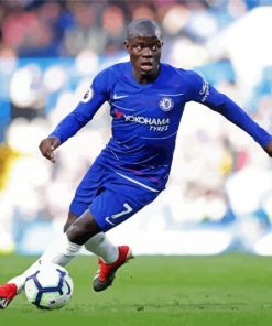 N Golo Kante Chelsea paint by numbers