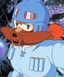Nausicaa Of The Valley Of The Wind paint by number